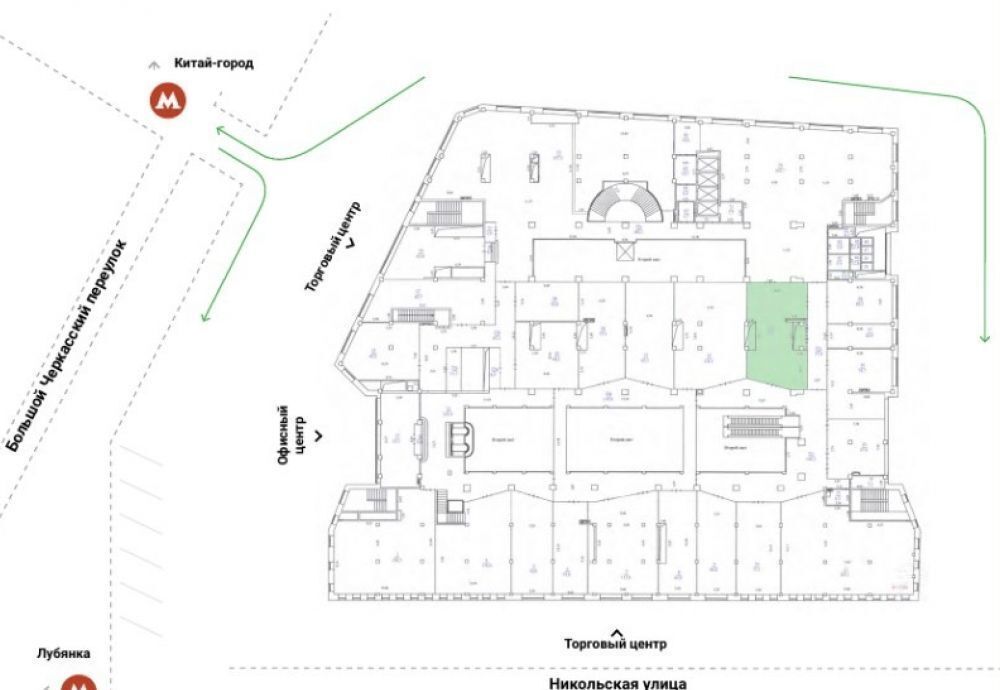 торговое помещение г Москва метро Лубянка ул Никольская 10 фото 4