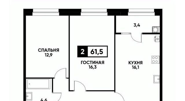 р-н Промышленный ул Андрея Голуба 12к/1 фото