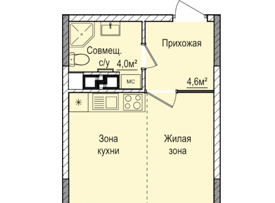 квартира г Ижевск р-н Индустриальный Буммаш ЖК «Покровский» жилрайон фото 1