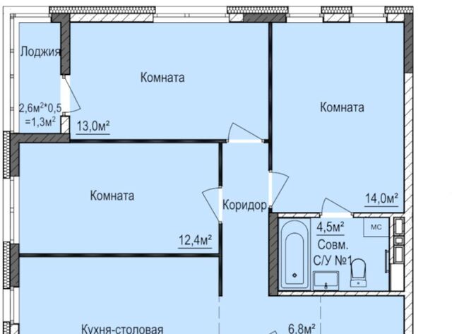 р-н Индустриальный Буммаш ЖК «Покровский» 3 жилрайон фото