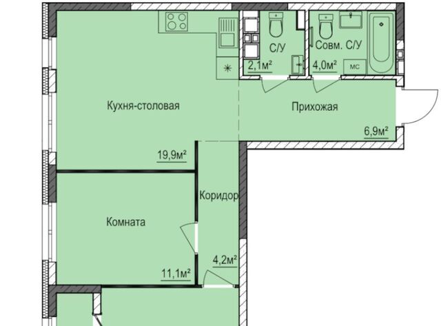 квартира р-н Индустриальный Буммаш 3 жилрайон фото