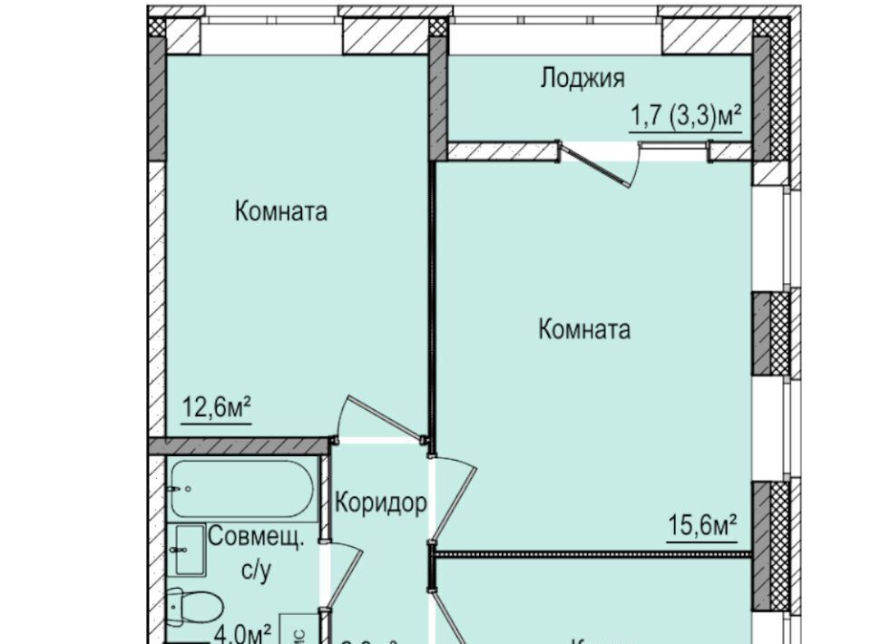 квартира г Ижевск р-н Индустриальный Буммаш ЖК «Покровский» жилрайон фото 1