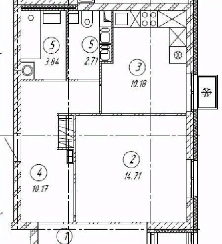 квартира г Тольятти р-н Автозаводский 18А кв-л фото 1