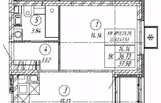 квартира г Тольятти р-н Автозаводский 18А кв-л фото 1