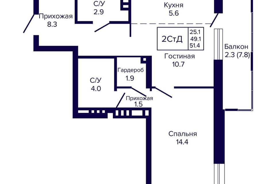 квартира г Новосибирск ул Ляпидевского 5 городской округ Новосибирск фото 1