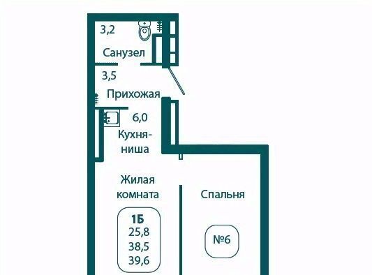 квартира городской округ Солнечногорск рп Андреевка ЖК «Андреевка» 1 Зеленоград — Крюково фото 1