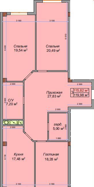 квартира г Нальчик ул Солнечная 8к/5 фото 20