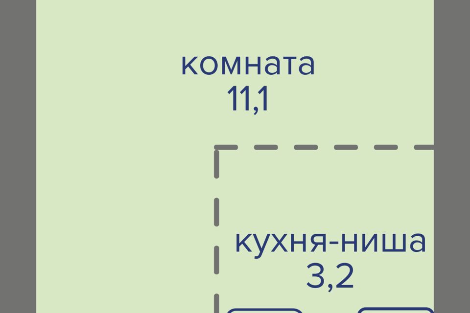 квартира г Пермь ш Космонавтов 309ак/1 городской округ Пермь фото 1