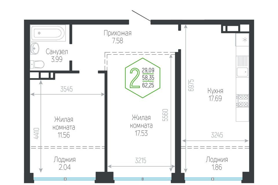 квартира г Краснодар ул Обрывная 132 муниципальное образование Краснодар фото 1