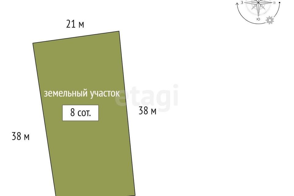 земля р-н Емельяновский садоводческое некоммерческое товарищество Нанжуль-3 фото 9