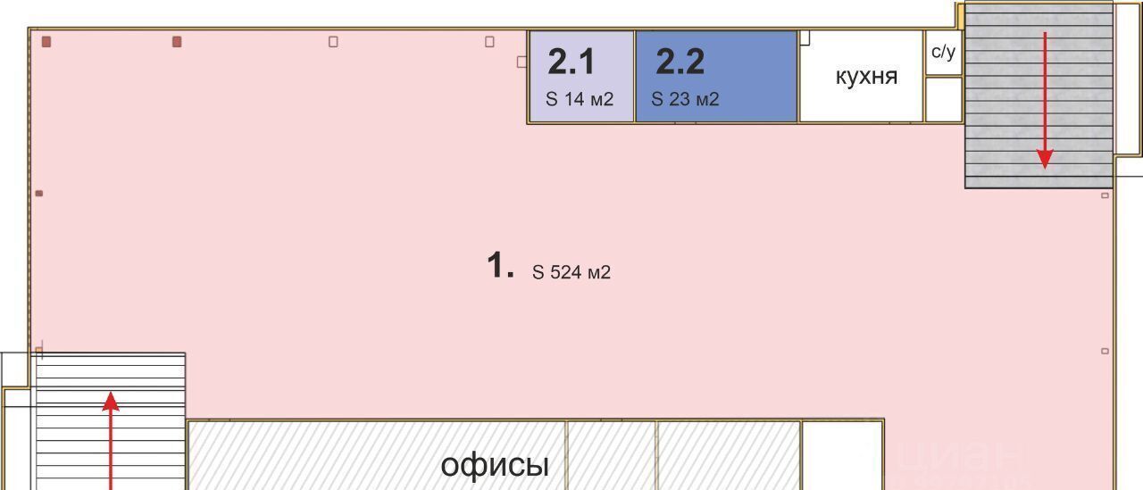 торговое помещение г Екатеринбург р-н Октябрьский пл Бахчиванджи 2 фото 2