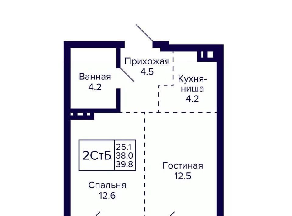 квартира г Новосибирск Берёзовая роща ул Фрунзе с 1 фото 1