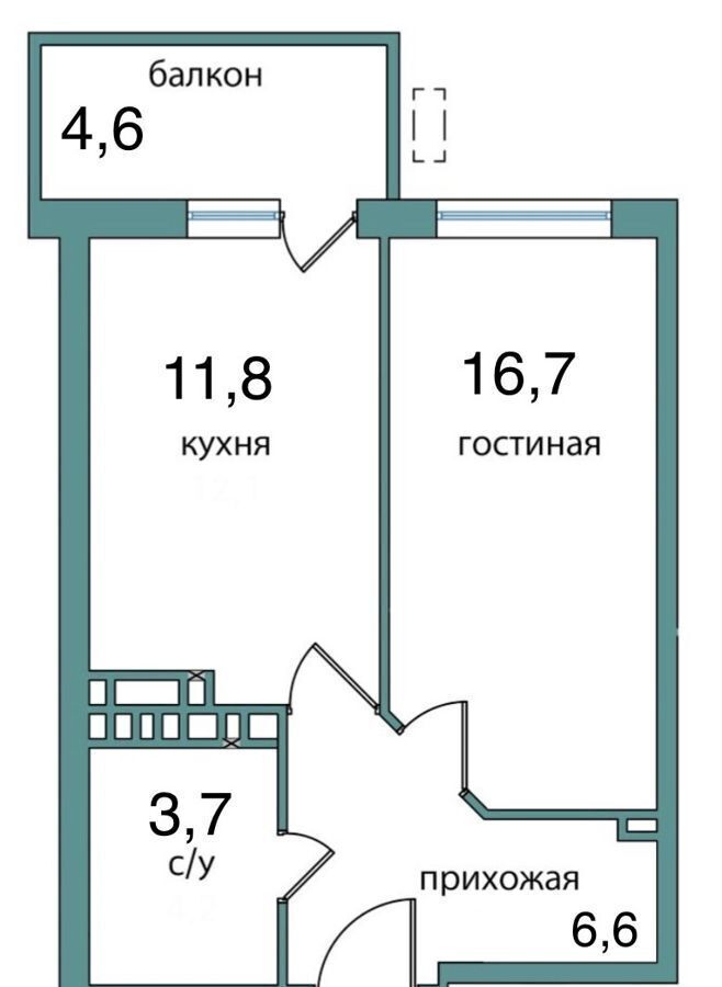 квартира г Самара Гагаринская ул. Гаражная/Авроры/Съездовская/пр-д 4-й, д. 4, секц. А, Б фото 7