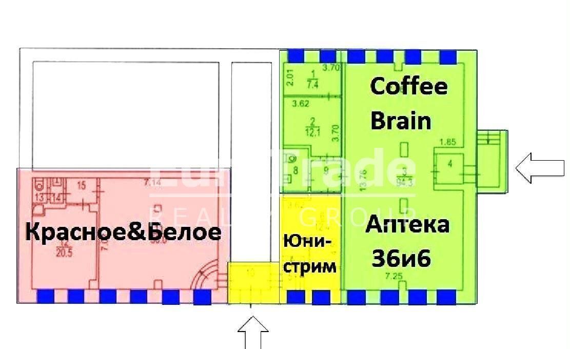 торговое помещение г Москва метро Сретенский бульвар б-р Сретенский 7 фото 11