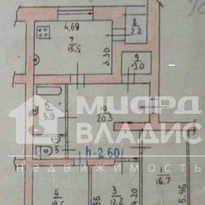 квартира г Омск р-н Центральный ул Багратиона 94 пос. Амурский фото 16