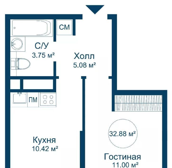 квартира р-н Конаковский пгт Новозавидовский Курорт Завидово жилой комплекс фото 1