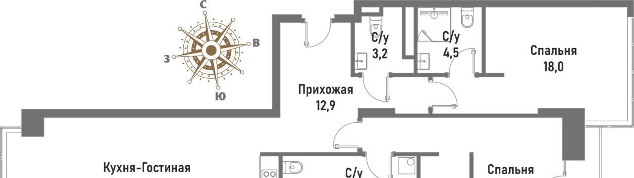 квартира г Москва метро Сокольники ул Матросская Тишина 12 фото 1