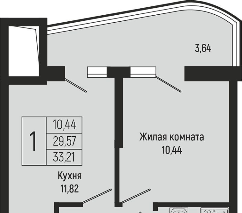 квартира р-н Туапсинский с Ольгинка тер. ГСК Сигнал фото 1