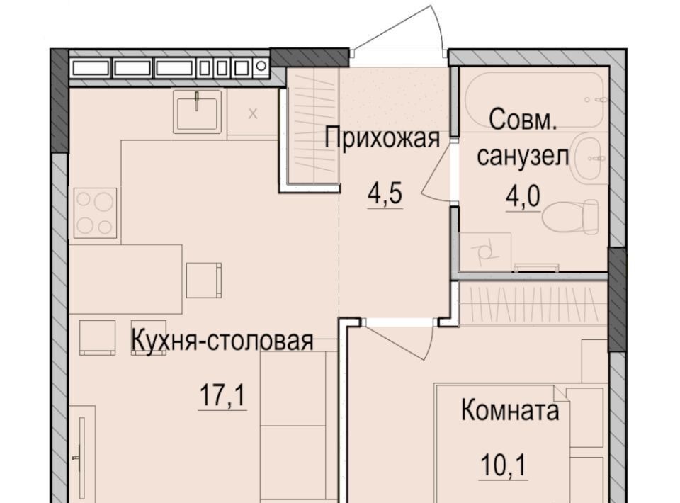 квартира г Казань Аметьево, Паркмаяк жилой комплекс фото 1