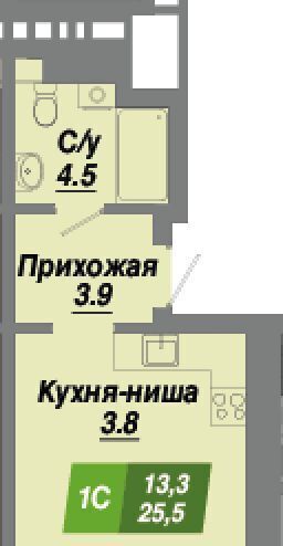 квартира г Новосибирск Заельцовская Калининский квартал жилой комплекс фото 1