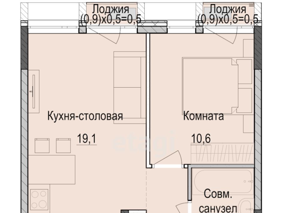 квартира г Казань Аметьево, Паркмаяк жилой комплекс фото 1