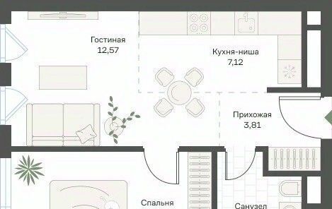 квартира г Москва метро Нахимовский проспект Новые Академики жилой комплекс, 31/2 фото 1