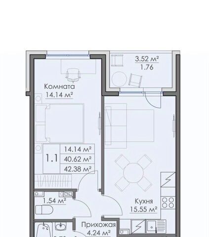 квартира г Выборг р-н Центральный проезд Рельефный 4 фото