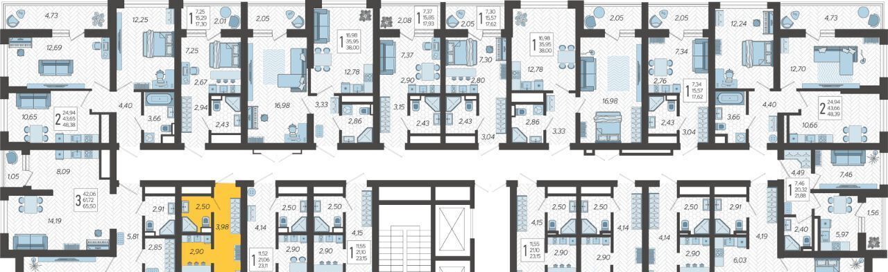 квартира г Сочи р-н Хостинский ЖК «Кислород» 5 фото 4