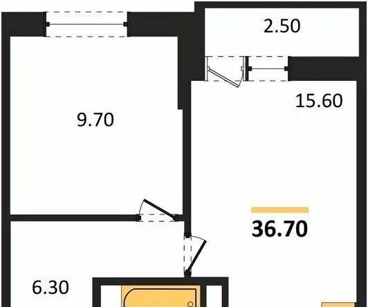 квартира г Краснодар р-н Прикубанский ул им. лётчика Позднякова 2к/17 фото 1