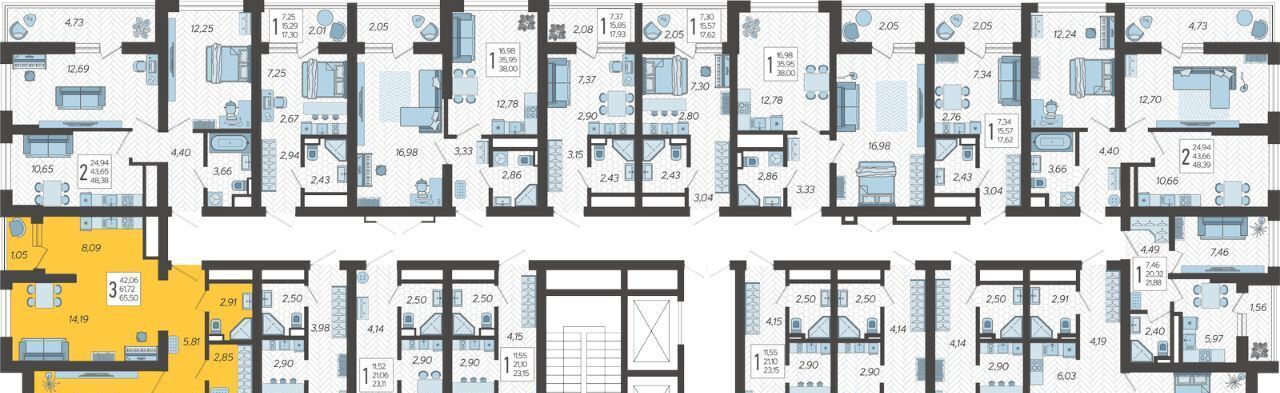 квартира г Сочи р-н Хостинский ЖК «Кислород» 5 фото 1