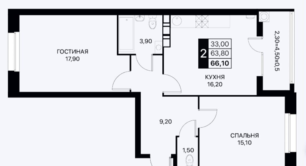 квартира г Ростов-на-Дону р-н Первомайский ул Берберовская 11 з/у 17, корп. 2 фото 2