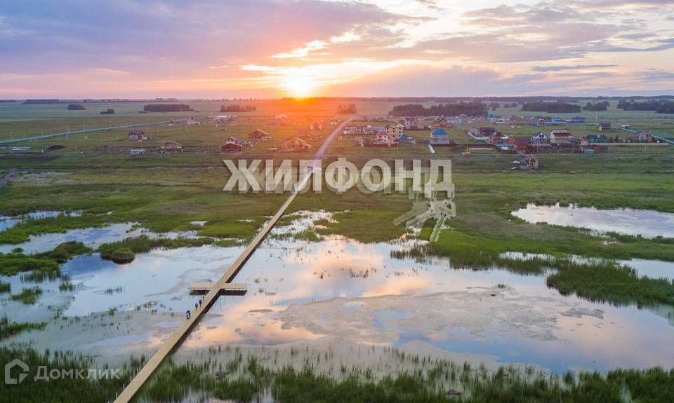 земля р-н Ордынский коттеджный посёлок Пичугово море, Лучистая улица фото 7