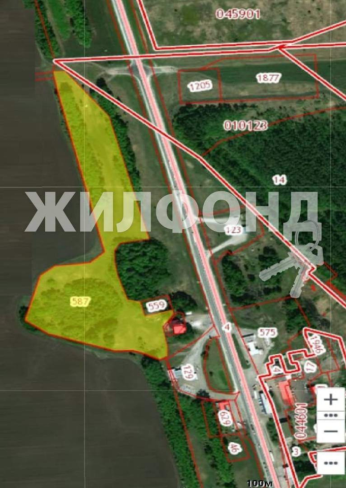 земля р-н Новосибирский с Ленинское Прибрежная улица фото 1