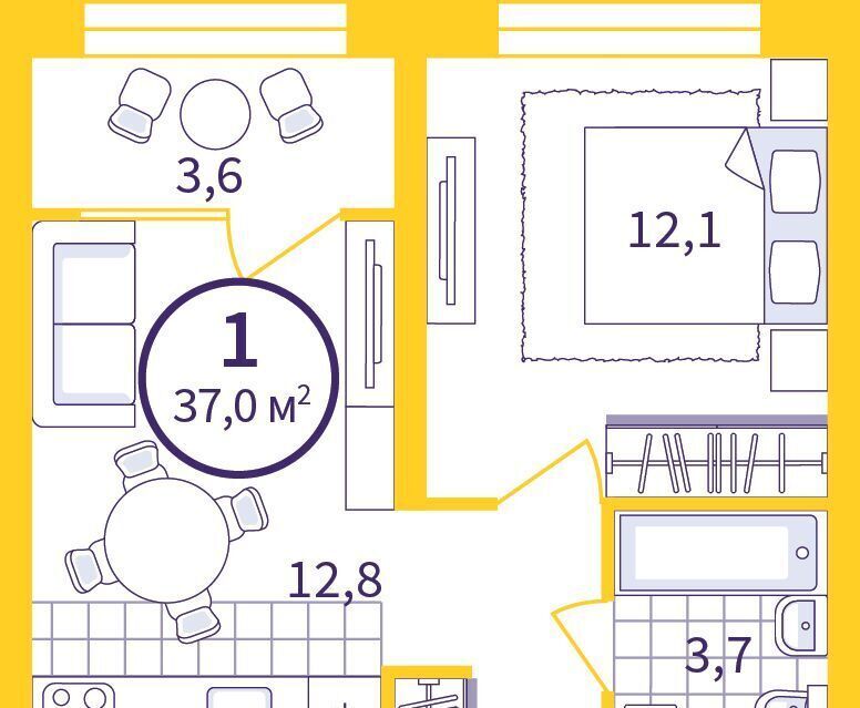 квартира г Екатеринбург Ботаническая ул Щербакова 76 фото 1