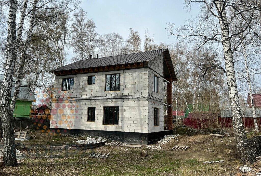 дом г Новосибирск метро Площадь Гарина-Михайловского пер Школьный село Марусино фото 9