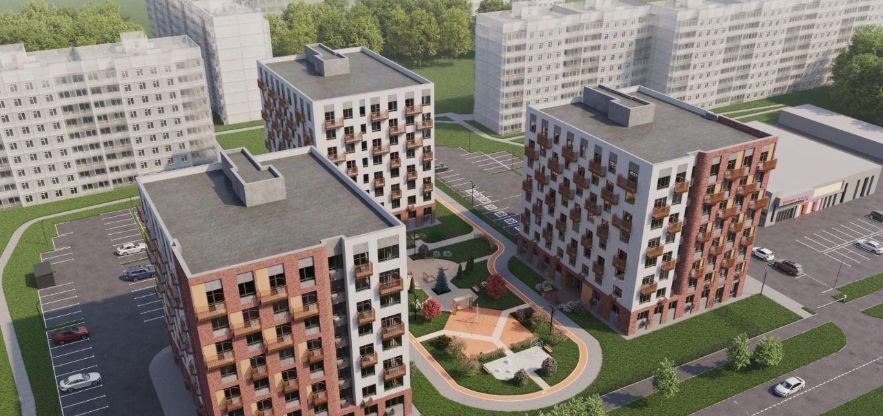 квартира г Нижний Новгород р-н Автозаводский Соцгород жилрайон, 1-й мкр фото 2