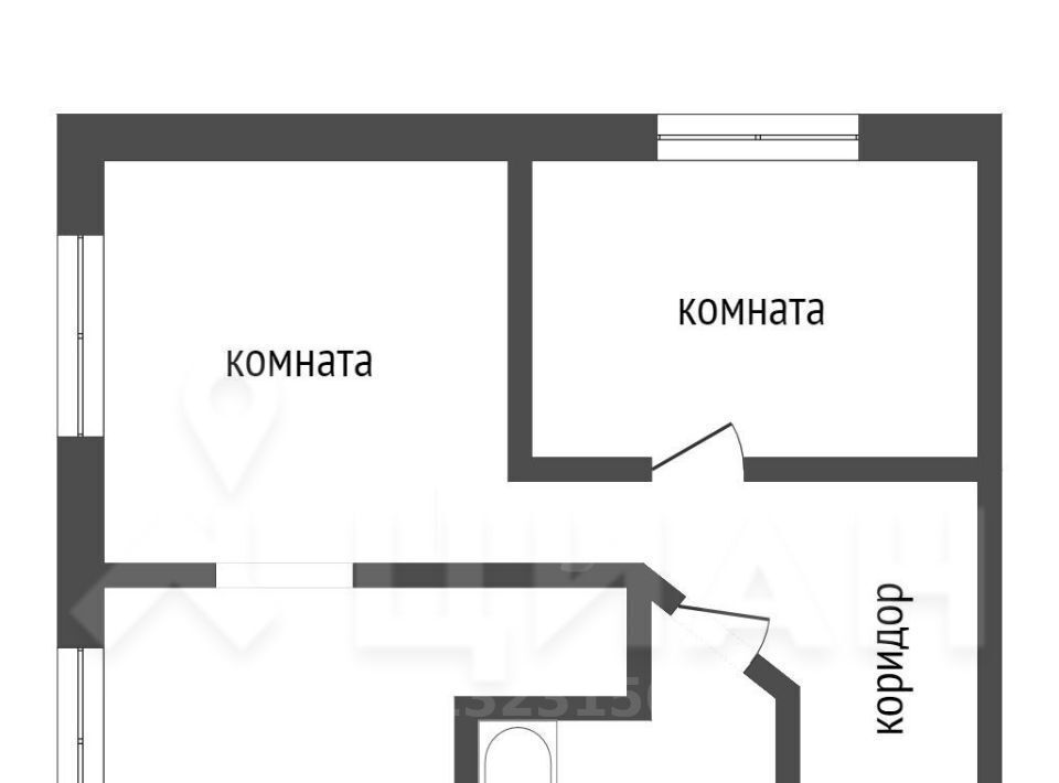 квартира г Нижний Новгород р-н Московский ул Героя Рябцева 23 фото 2