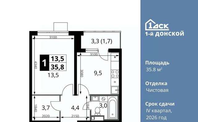 Битца, 1-й Донской жилой комплекс фото