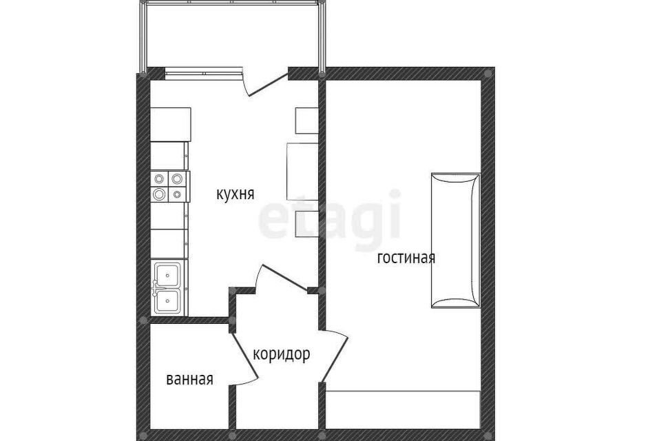 квартира р-н Тахтамукайский аул Новая Адыгея ул Бжегокайская 90/1к 3 фото 10