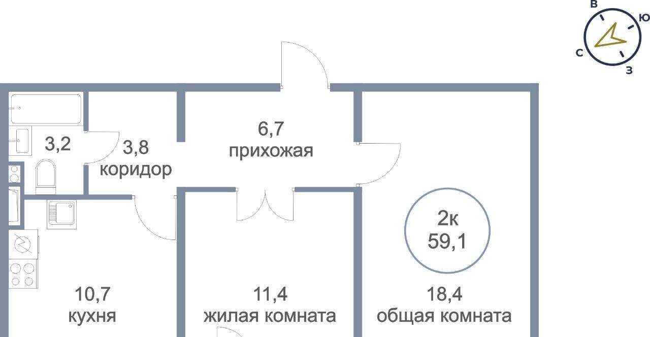 квартира р-н Нефтеюганский пгт Пойковский 7-й мкр, 127 фото 1