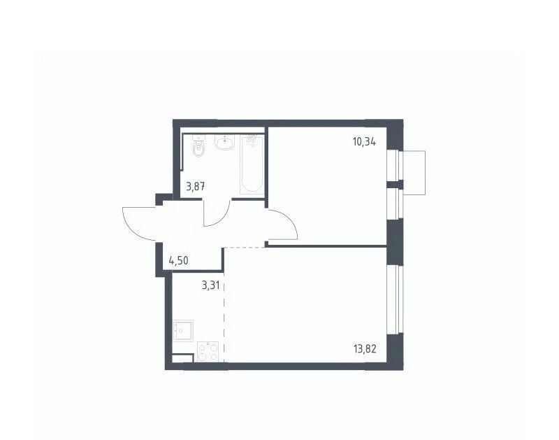 квартира г Москва метро Ховрино СВАО Северный ЖК Молжаниново к 5 фото 1