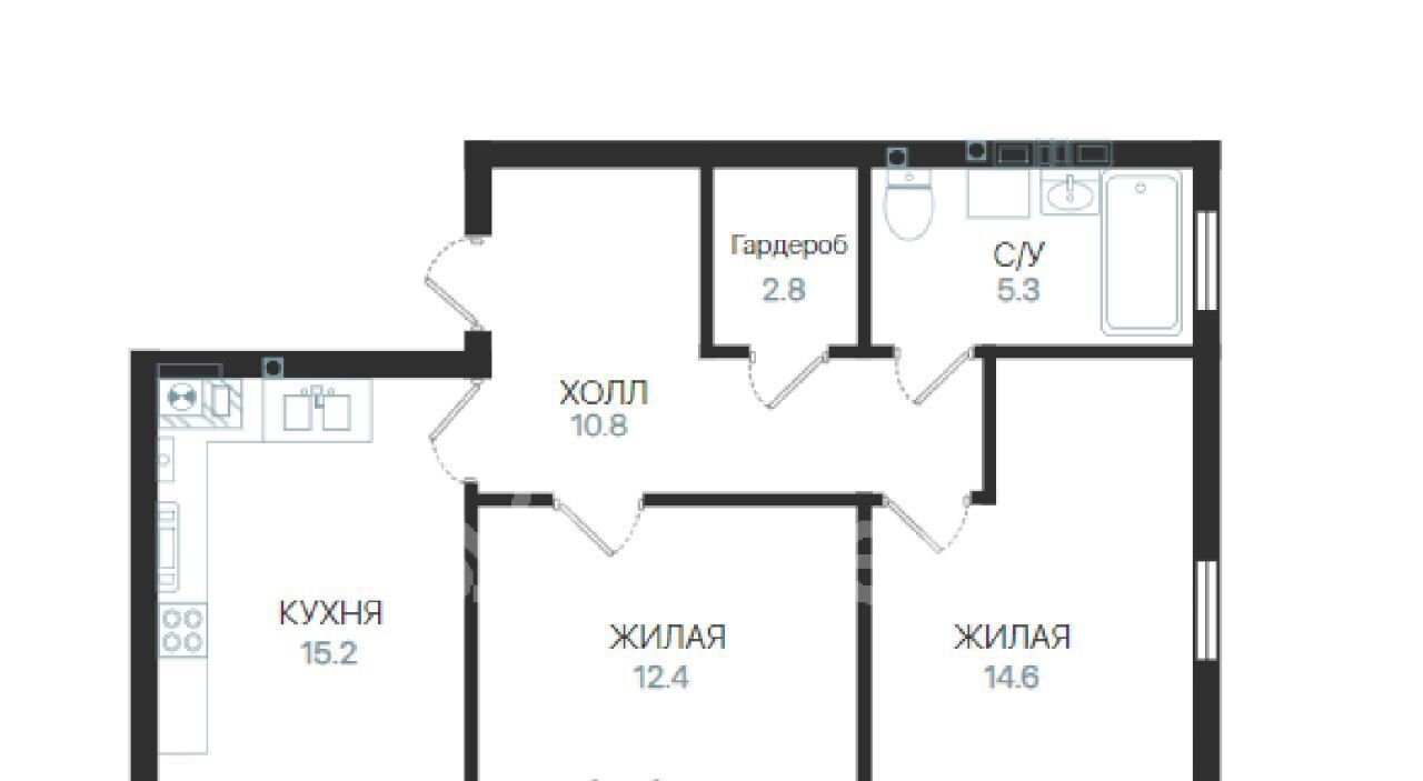 квартира р-н Балтийский г Балтийск Балтийская Гавань жилой комплекс фото 5