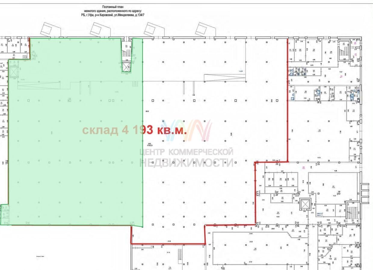 производственные, складские г Уфа р-н Кировский ул Менделеева 134/7 фото 7