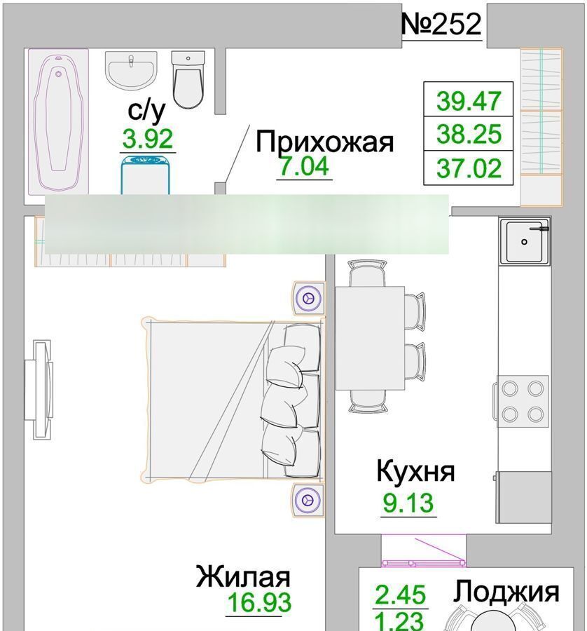 квартира р-н Зеленоградский г Зеленоградск фото 14