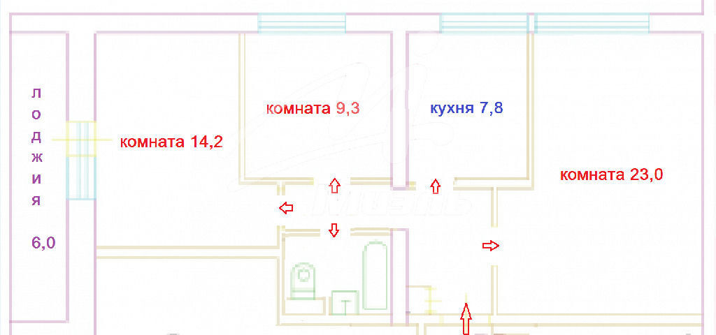 квартира г Москва ул Пырьева 26к/2 Поклонная МЦД-4 фото 2