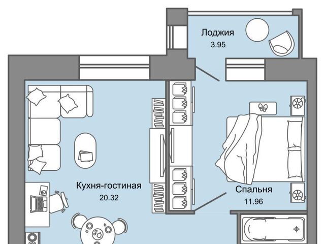 квартира р-н Ленинский дом 82 фото