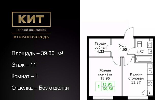 квартира ЖК «КИТ-2» Имени Г. Т. Шитикова мкр, Медведково фото