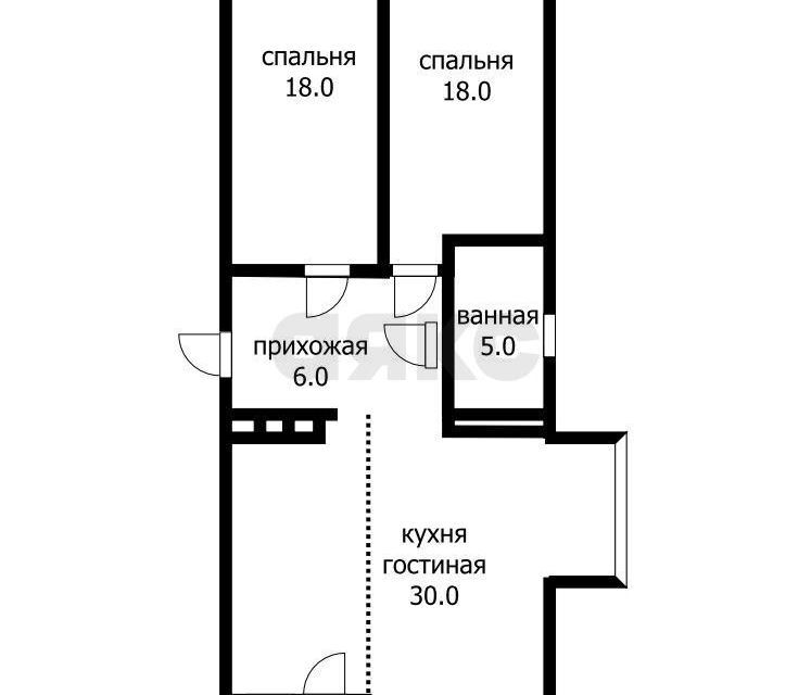 квартира г Краснодар ул Сормовская 1/6 муниципальное образование Краснодар фото 3