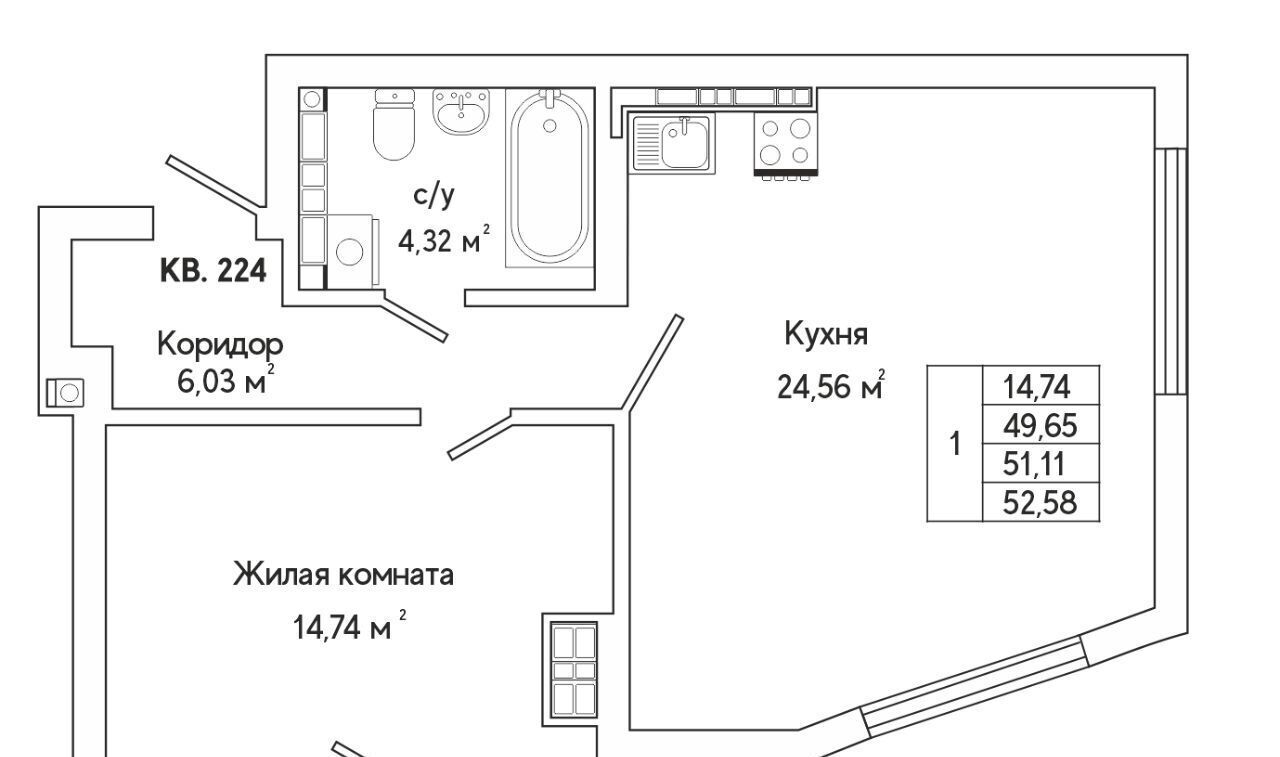 квартира г Екатеринбург Ботаническая ул Яскина 16 фото 1