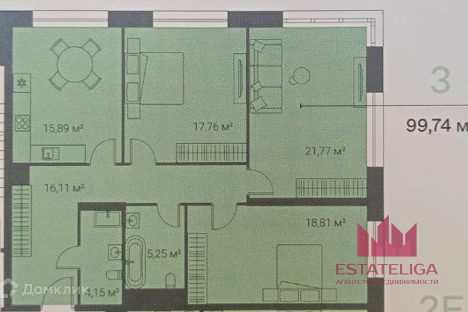 квартира г Москва проезд Каширский 25к/3 Южный административный округ фото 2